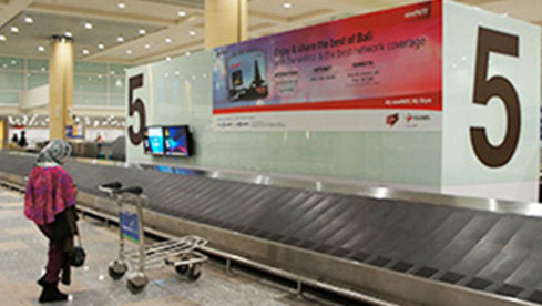 預け荷物の受け取り