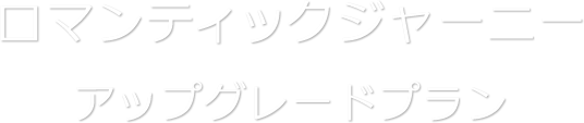 ロマンティックジャーニー アップグレードプラン
